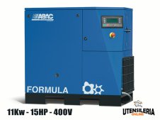 Compressore ABAC FORMULA 11 C55 rotativo a vite silenziato 400V