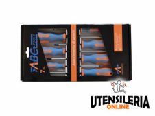 Assortimenti di giraviti A1483/7- 7 giraviti acciaio cromo (7pz) Assortimenti di giraviti A1483/7- 7 giraviti acciaio cromo (7pz)