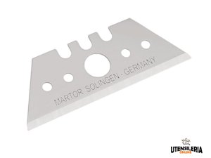 Lame di ricambio cutter sicurezza in acciaio legato affilatura larga C5302/2 (10pz)