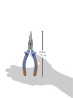 Pinze per meccanica a becchi lunghi B1675/4 manici resina 160mm