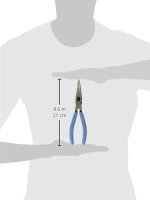 Pinze per meccanica a becchi lunghi piegati a 45 B1675/6 200mm