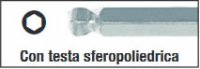 SET 10 chiavi sferopoliedriche maschio esagonali 1,5-12mm (10pz)