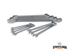 Serie 12 chiavi combinate di tipo corto 6-22mm A2936/12 (12pz)