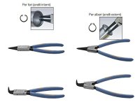 Serie di 4 pinze per anelli SEEGER B1747/8 (4pz)