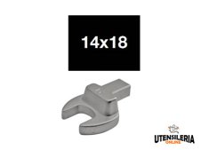 Teste ad innesto a forchetta A2856/1 attacco 14x18mm