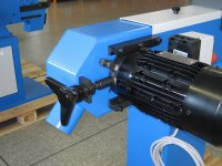 Levigatrice per incavi Aceti sgolature su testa 20-70mm, 3kW 400V