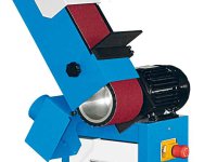 Levigatrice a nastro orientabile 120x1500mm, 1,1kW 400V