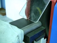 Sbavatrice per tubi Aceti con doppia spazzola in fili metallici, spessore max 120mm