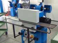 Sbavatrice per lamiere a ruote abrasive Aceti, spessore max 4mm