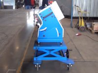 Smussatrice automatica per lamiere Aceti ad angolo variabile, smusso max 18mm