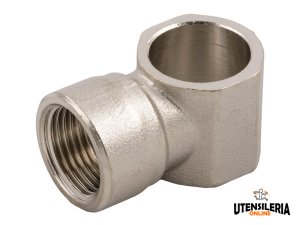Anelli orientabili a L femmina Aignep 6090 per aria compressa, acqua e olio (10pz)