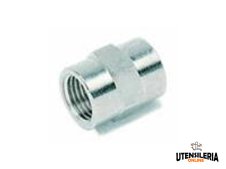 Manicotti femmina-femmina in ottone nichelato Aignep 3000 (10pz) Manicotti femmina-femmina in ottone nichelato Aignep 3000 (10pz)