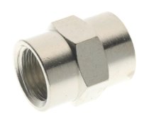 Manicotti femmina-femmina in ottone nichelato Aignep 3000 (10pz) Manicotti femmina-femmina in ottone nichelato Aignep 3000 (10pz)