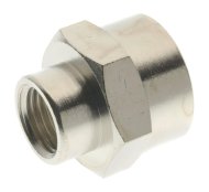 Manicotti di riduzione femmina-femmina in ottone nichelato Aignep 3010 (10pz) Manicotti di riduzione femmina-femmina in ottone nichelato Aignep 3010 (10pz)