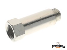 Prolunghe cilindriche in ottone nichelato Aignep 2070 (10pz) Prolunghe cilindriche in ottone nichelato Aignep 2070 (10pz)