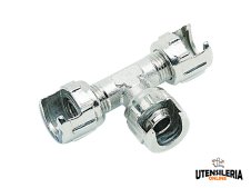 Raccordi di giunzione 3 vie a T Aignep 1853 per aria compressa filettatura 1/4 (10pz) Raccordi di giunzione 3 vie a T Aignep 1853 per aria compressa filettatura 1/4 (10pz)
