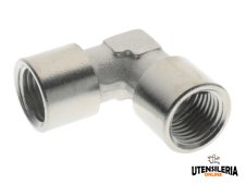 Raccordi a L femmina Aignep 5010 per aria compressa, acqua e olio (10pz) Raccordi a L femmina Aignep 5010 per aria compressa, acqua e olio (10pz)