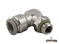 Raccordi a L orientabili maschio cilindrici INOX 316L Aignep 60115, 4-12mm (10pz) Raccordi a L orientabili maschio cilindrici INOX 316L Aignep 60115, 4-12mm (10pz)