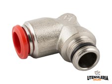 Raccordi a L maschio conici Aignep 50100 per aria compressa (10pz) Raccordi a L maschio conici Aignep 50100 per aria compressa (10pz)