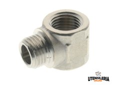 Raccordi a L maschio-femmina Aignep 6070 per aria compressa, acqua e olio (10pz) Raccordi a L maschio-femmina Aignep 6070 per aria compressa, acqua e olio (10pz)