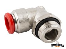 Raccordi a L orientabili maschio cilindrici Aignep 50116 per aria compressa (10pz) Raccordi a L orientabili maschio cilindrici Aignep 50116 per aria compressa (10pz)