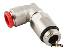 Raccordi a L orientabili prolungato maschio cilindrico Aignep 50126 (10pz)