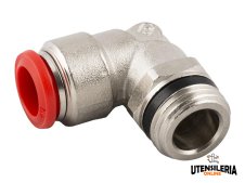 Raccordi a L orientabili maschio Aignep 50111 per aria compressa (10pz) Raccordi a L orientabili maschio Aignep 50111 per aria compressa (10pz)
