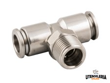 Raccordi a T orientabili maschio conici INOX 316L Aignep 60210X, 6-1/8" (5pz)