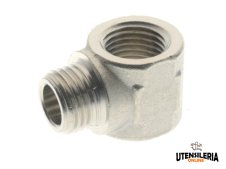 Raccordi a T maschio-femmina-femmina Aignep 6080 per aria compressa, acqua e olio (10pz)