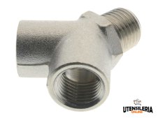 Raccordi a Y maschio centrale Aignep 6000 per aria compressa, acqua e olio (10pz) Raccordi a Y maschio centrale Aignep 6000 per aria compressa, acqua e olio (10pz)