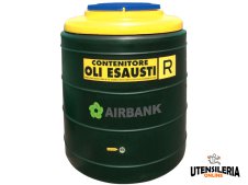 Contenitore di raccolta olio minerale esausto Airbank da 300/500L Contenitore di raccolta olio minerale esausto Airbank da 300/500L