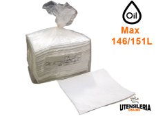 Panno assorbente Airbank 41x46cm per oli e idrocarburi (100/200pz) Panno assorbente Airbank 41x46cm per oli e idrocarburi (100/200pz)