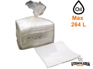 Panno assorbente Airbank 81x91cm per oli e idrocarburi (50pz)