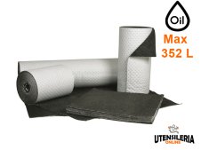 Rotolo assorbente carrabile Airbank 147cm x 24.4m per oli e idrocarburi Rotolo assorbente carrabile Airbank 147cm x 24.4m per oli e idrocarburi