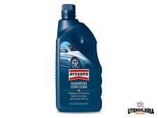 Shampoo con cera autoasciugante 8358 per auto Arexons 1lt