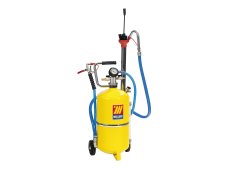Aspiratore pneumatico olio esausto Meclube serbatoio 24 lt