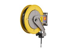 Avvolgitubo automatico in acciaio Meclube F-400 per aria/acqua , tubo 15mt