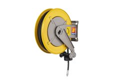 Avvolgitubo automatico in acciaio Meclube F-400 per grasso, tubo 15mt