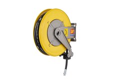 Avvolgitubo automatico in acciaio Meclube F-460 per aria/acqua , tubo 15mt