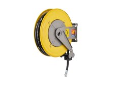 Avvolgitubo automatico in acciaio Meclube F-460 per olio, tubo 15mt