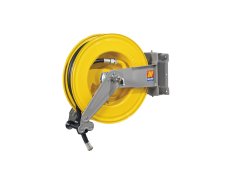 Avvolgitubo automatico in acciaio Meclube S-550 per gasolio, tubo 10 mt