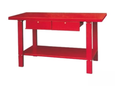 Banco da lavoro lamiera TSC 5911 con cassetti 1500x640x865h