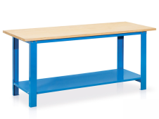 Banco da lavoro Tecnotelai con piano in legno 2000x750x880mm