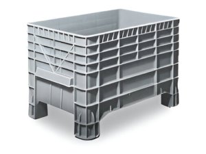 Cassone inforcabile Barbero B92 1050x640x668mm per uso alimentare e industriale, capacità 300lt