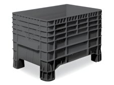 Cassone inforcabile Barbero B94 1200x800x800mm per uso industriale, capacità 525lt