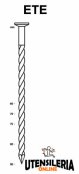 Chiodi testa tonda elettrosaldati ETE elicoidali conf.4500pz