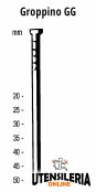 Groppini SERIE GG calibrati per BG 50 1.4x1.6mm conf.5000pz