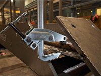 Strettoio BESSEY a braccio serrante GRA per lavorazioni pesanti 300-1000mm