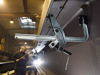Strettoio BESSEY a braccio serrante GRA per lavorazioni pesanti 300-1000mm