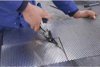 Cesoia per lamiere a leva Ideal D08 maneggevole 230mm